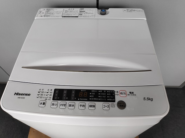 リサイクルショップ サルフ / ハイセンス 全自動洗濯機 HW-K55E 5,5K